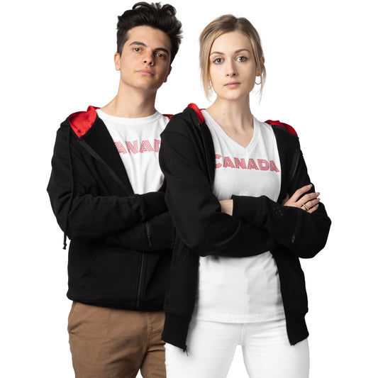 Zip Up Hoodie RED