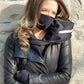 Ladies Fitted Hoodie BLACK