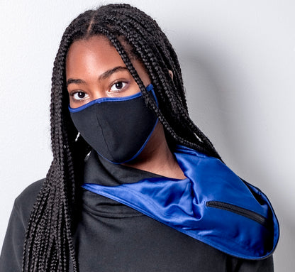 Ladies Fitted Hoodie BLUE
