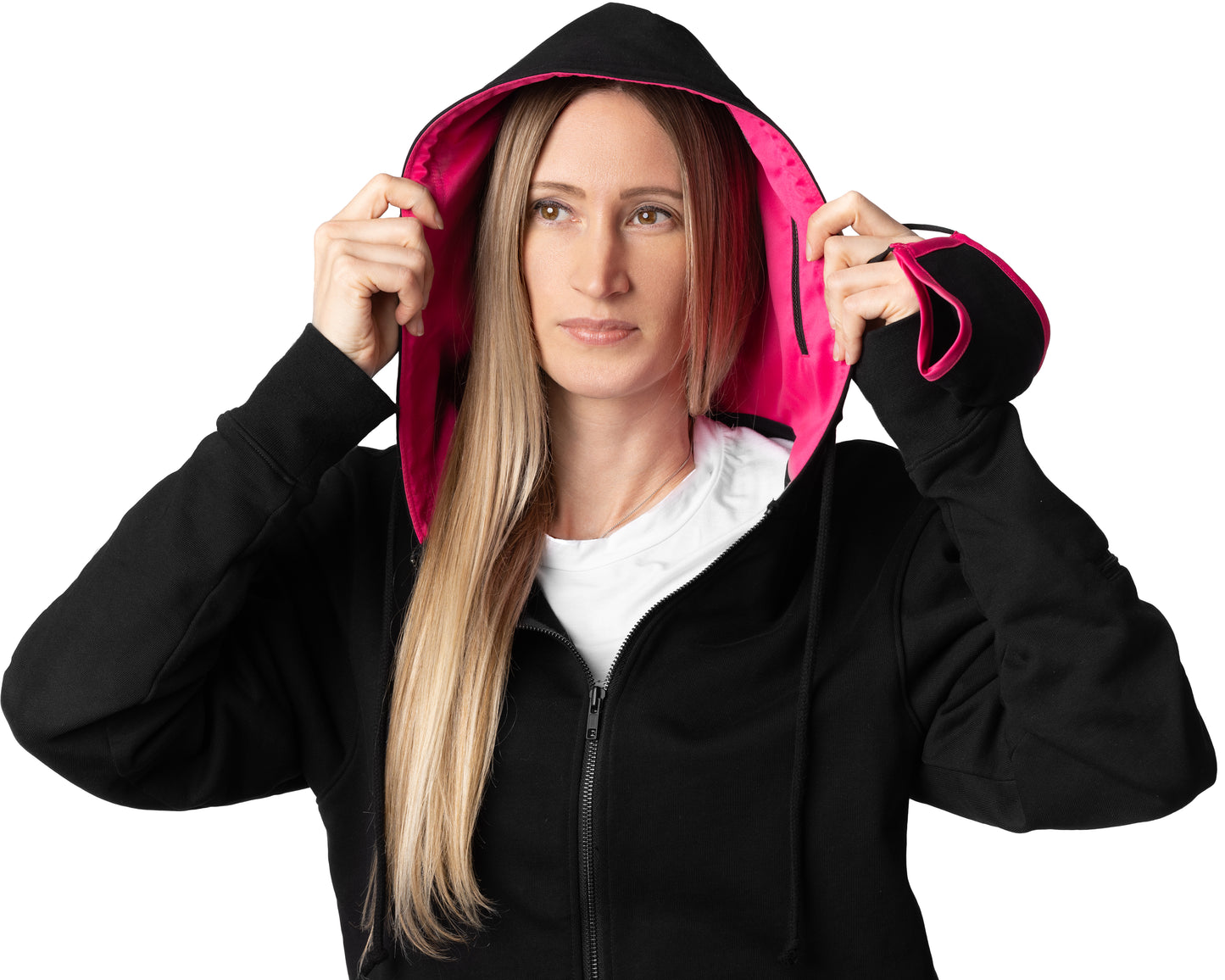 Zip Up Hoodie PINK